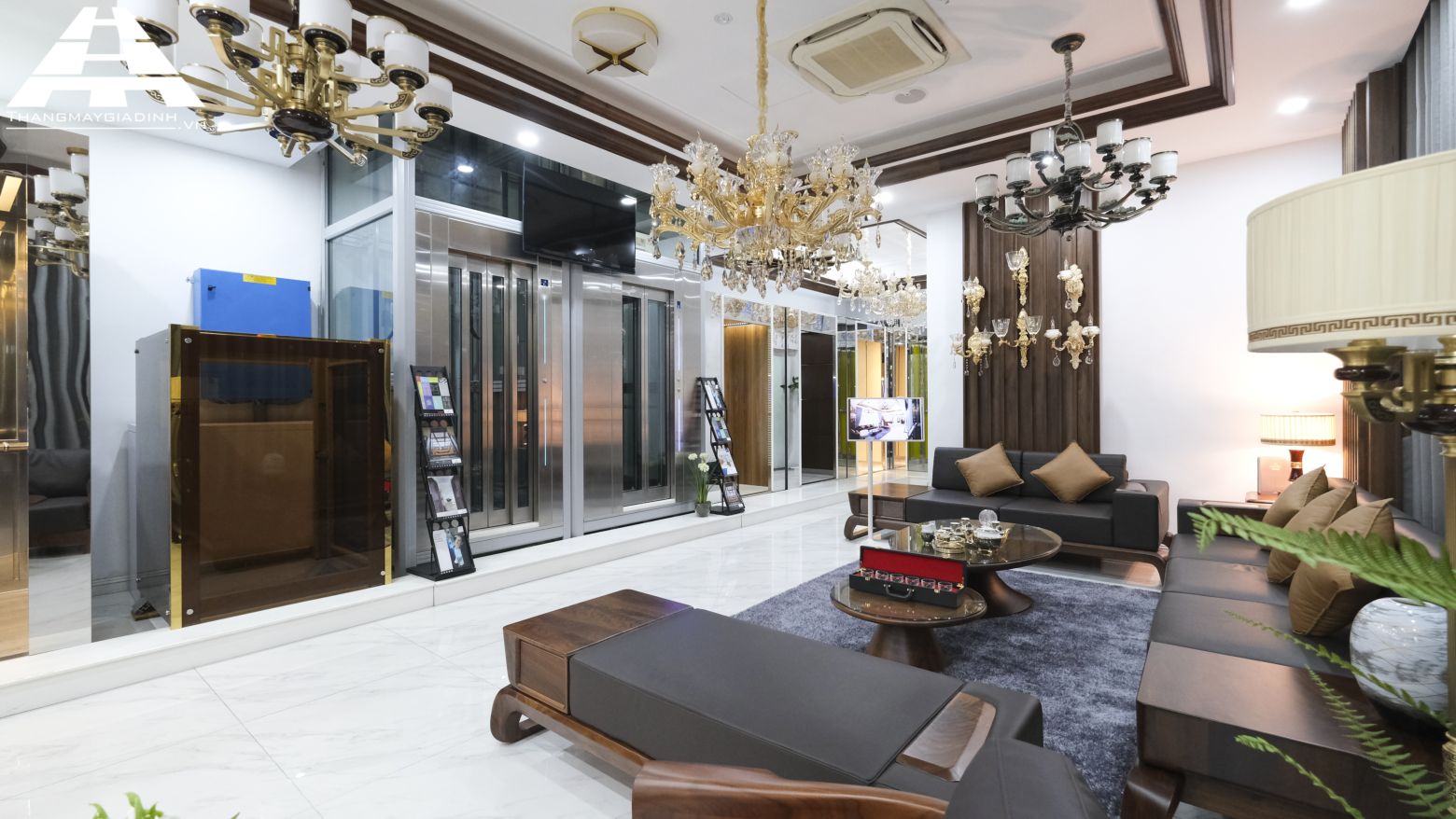 đèn chùm nhập khẩu