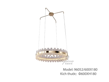 Băng tuyết - Đèn chùm hiện đại