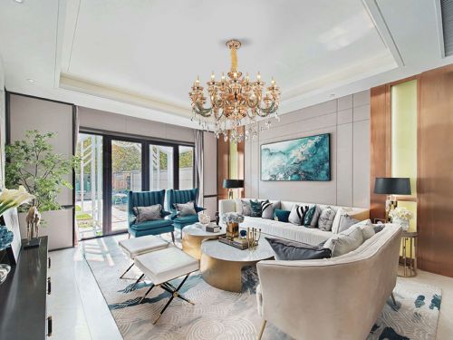 Cách chọn đèn chùm dựa theo diện tích phòng khách